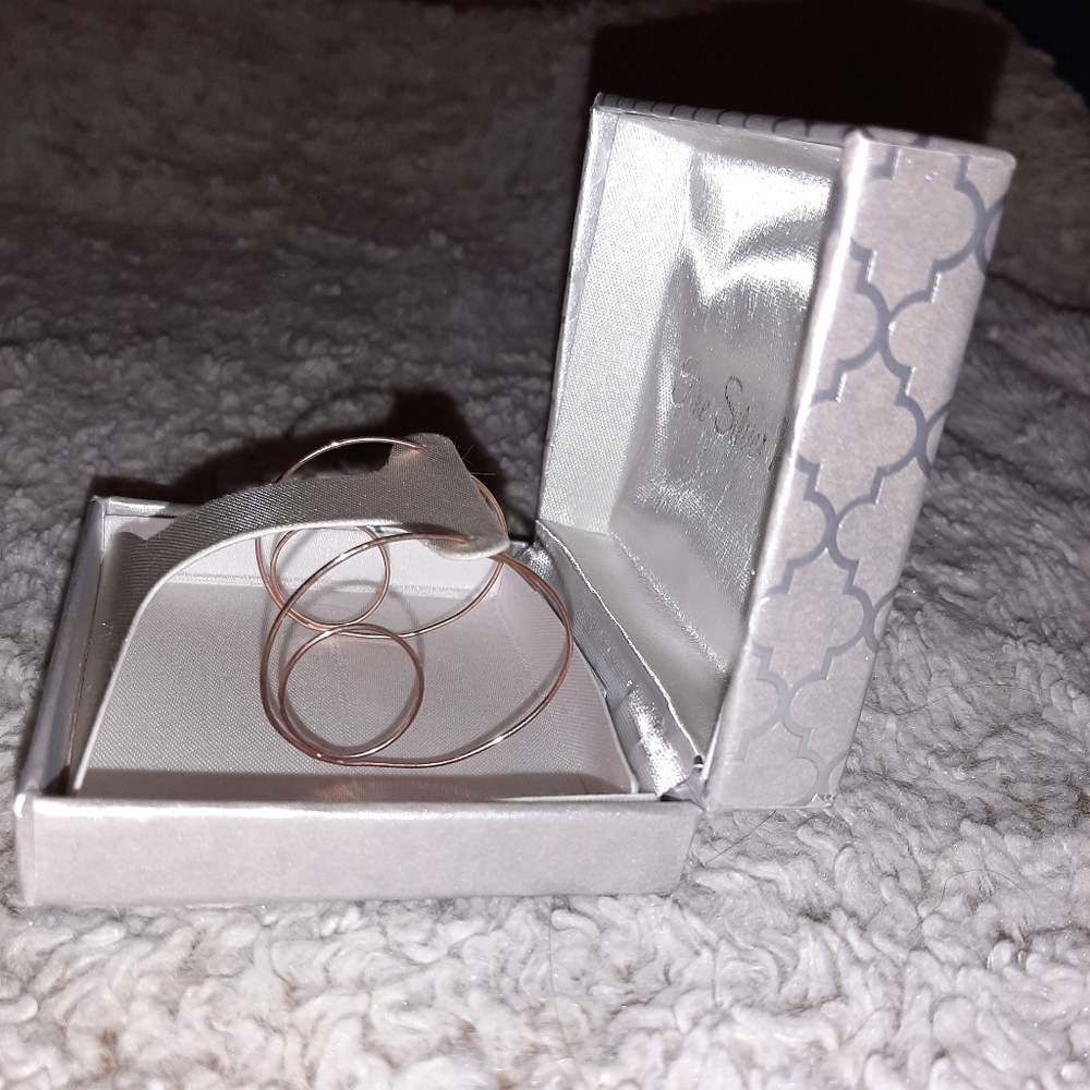 Authentic Rose Gold Earrings